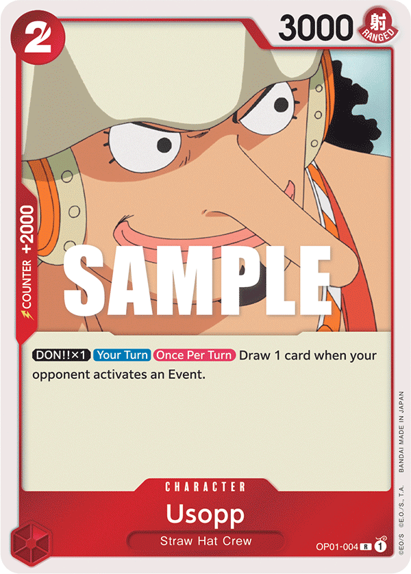 Usopp, OP01-004