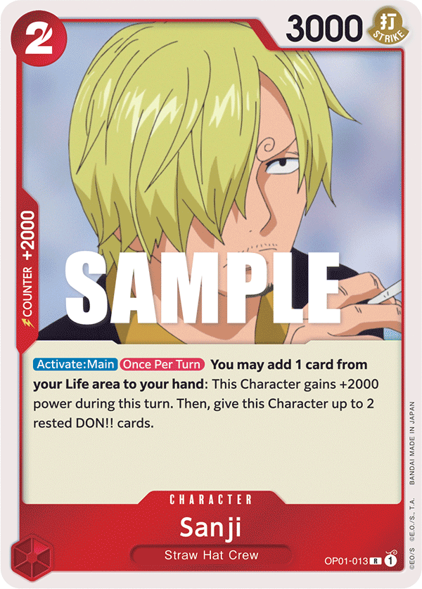 Sanji, OP01-013