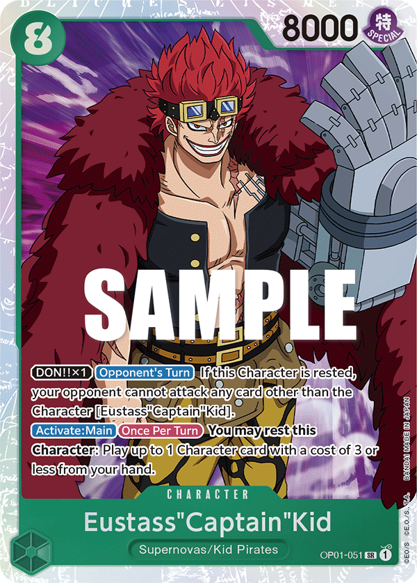 Eustass"Captain"Kid, OP01-051