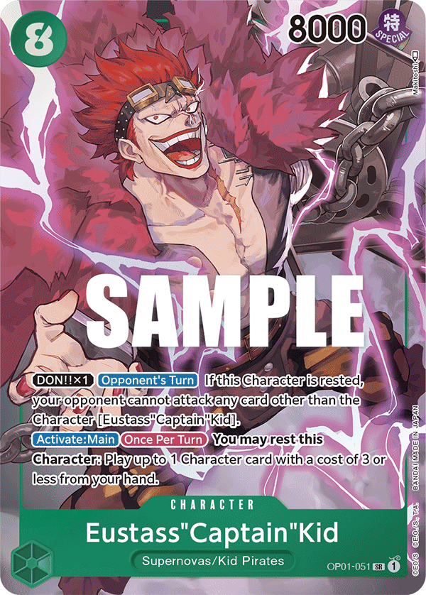 Eustass"Captain"Kid, OP01-051