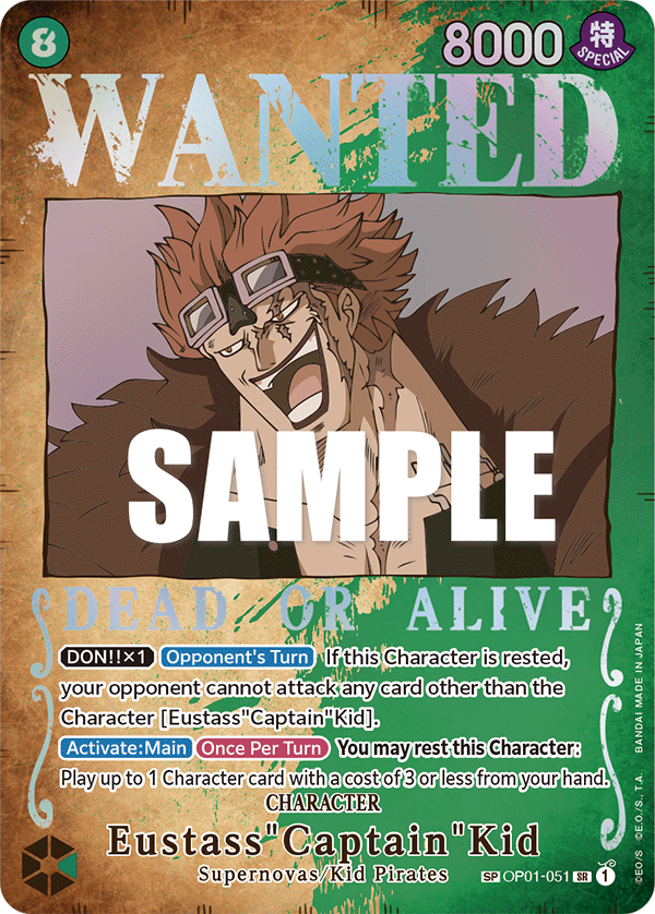 Eustass"Captain"Kid, OP01-051