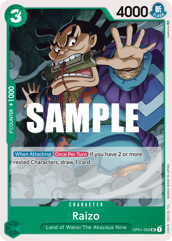 Raizo, OP01-052