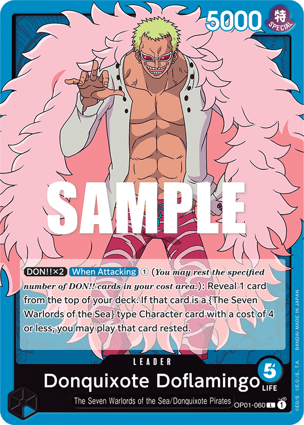Donquixote Doflamingo, OP01-060