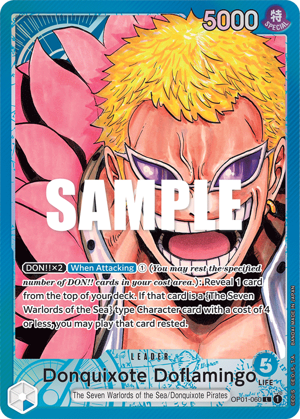 Donquixote Doflamingo, OP01-060
