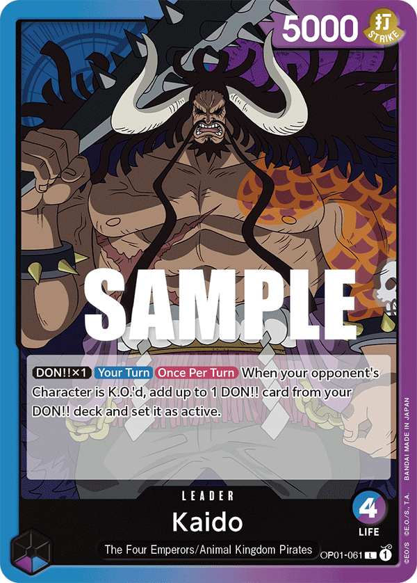 Kaido, OP01-061