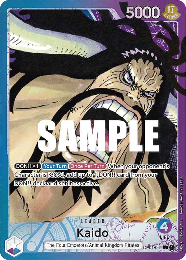 Kaido, OP01-061