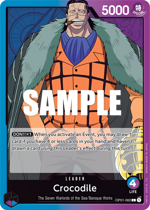 Crocodile, OP01-062