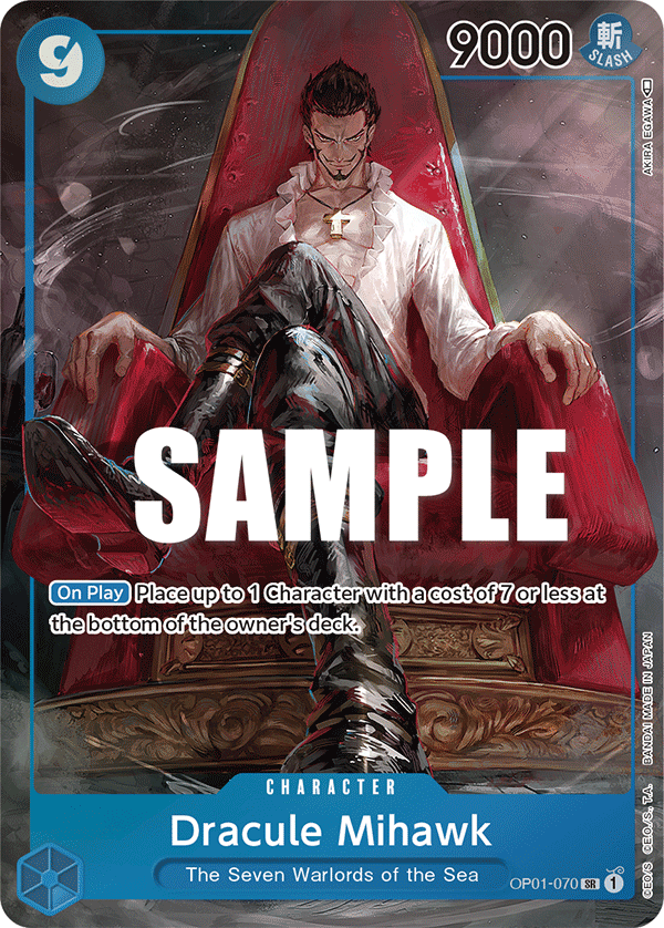 Dracule Mihawk, OP01-070