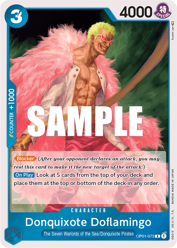 Donquixote Doflamingo, OP01-073