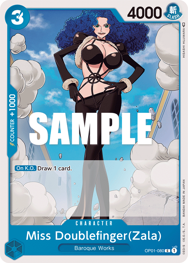 Miss Doublefinger(Zala), OP01-080