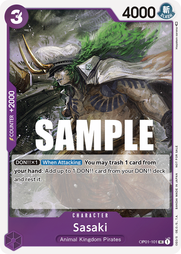 Sasaki, OP01-101