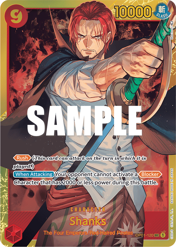 Shanks, OP01-120