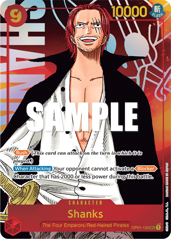 Shanks, OP01-120