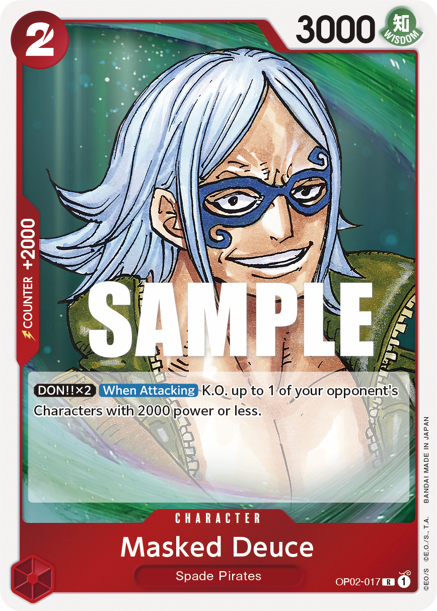 Masked Deuce, OP02-017