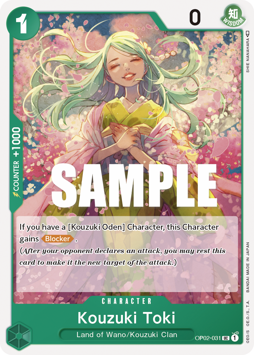 Kouzuki Toki, OP02-031