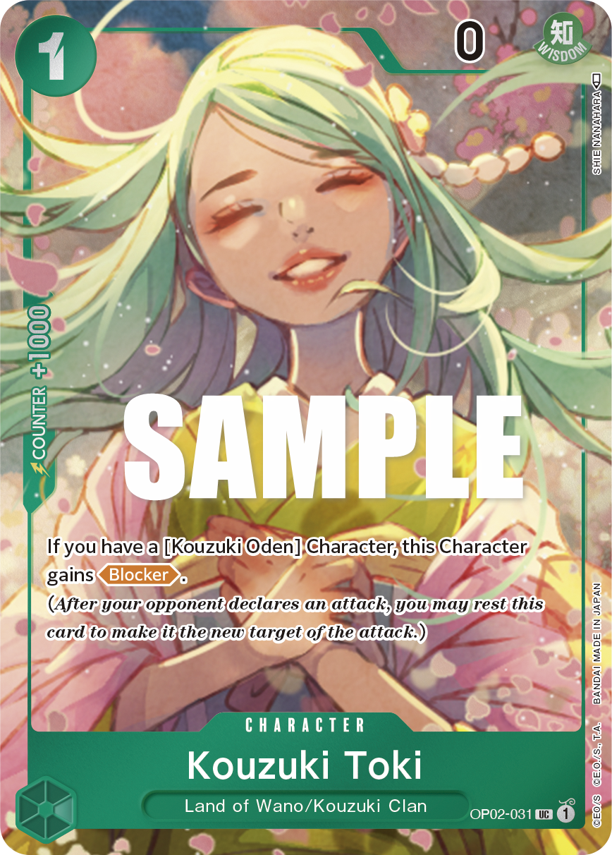 Kouzuki Toki, OP02-031