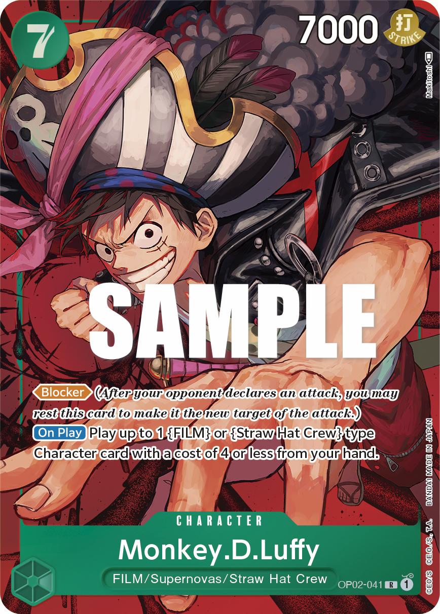 Monkey.D.Luffy, OP02-041