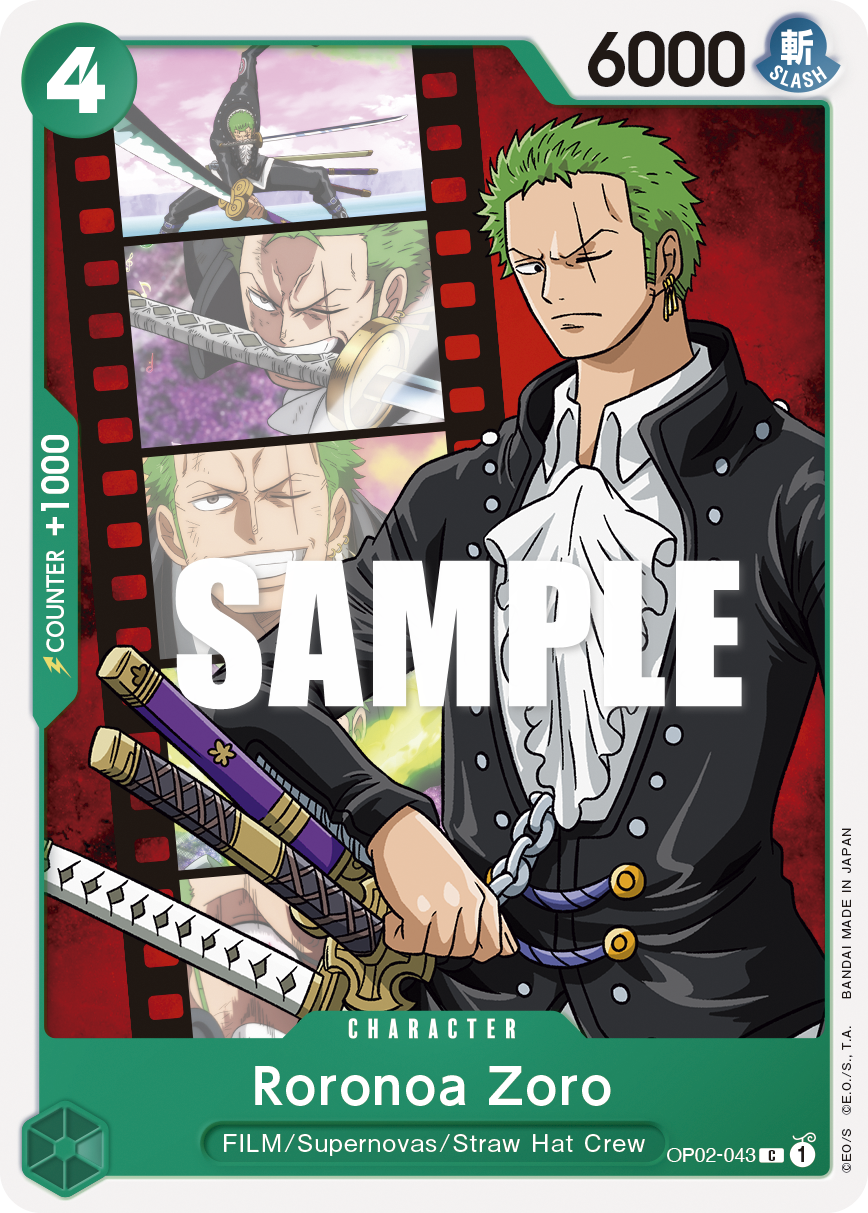Roronoa Zoro, OP02-043