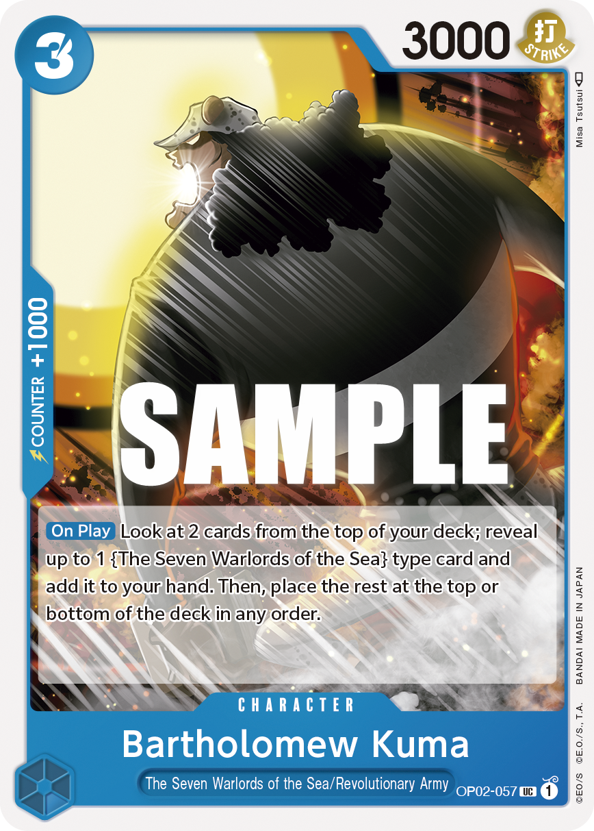 Bartholomew Kuma, OP02-057