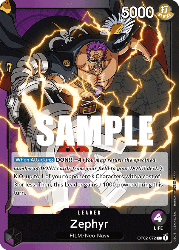 Zephyr, OP02-072