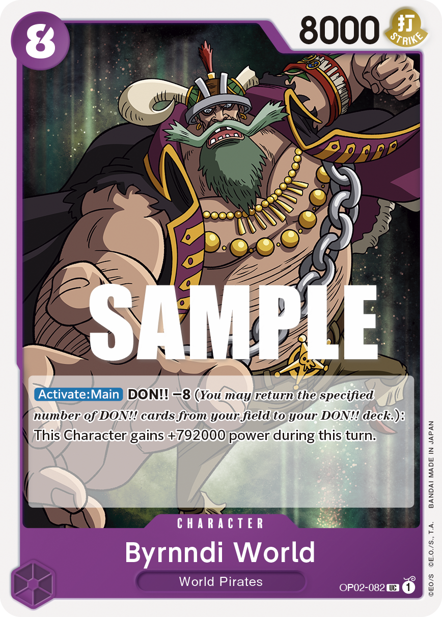 Byrnndi World, OP02-082