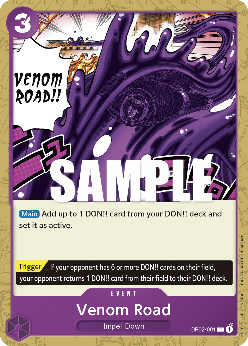 Venom Road, OP02-091