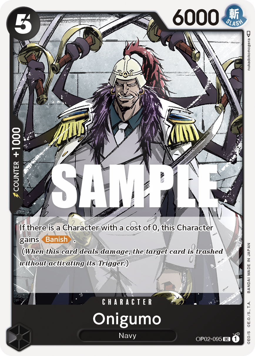 Onigumo, OP02-095