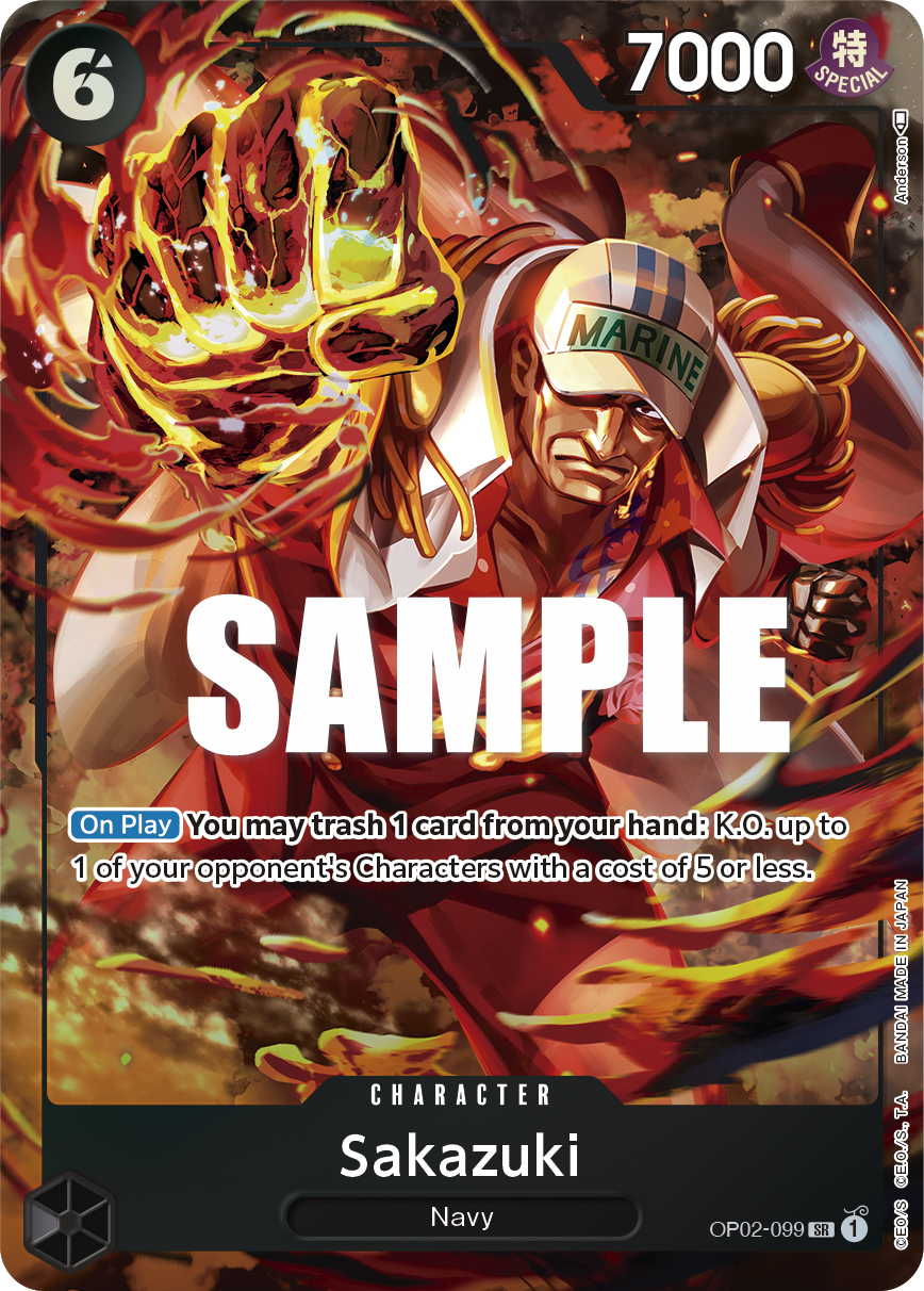Sakazuki, OP02-099