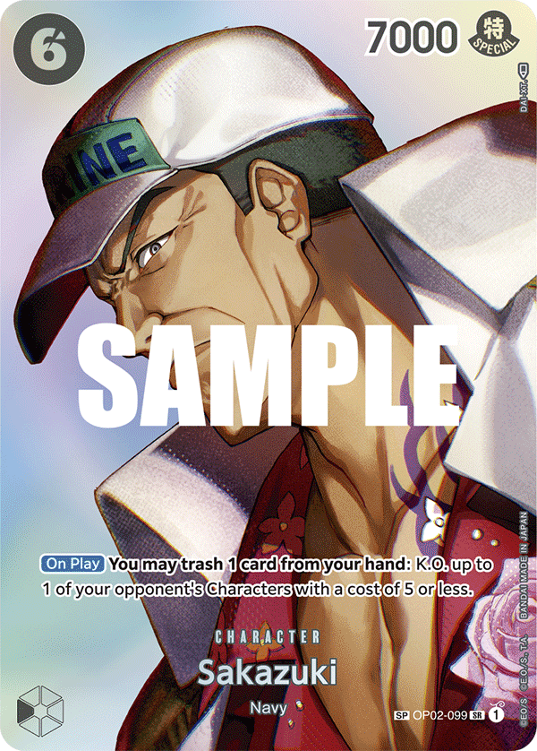 Sakazuki, OP02-099
