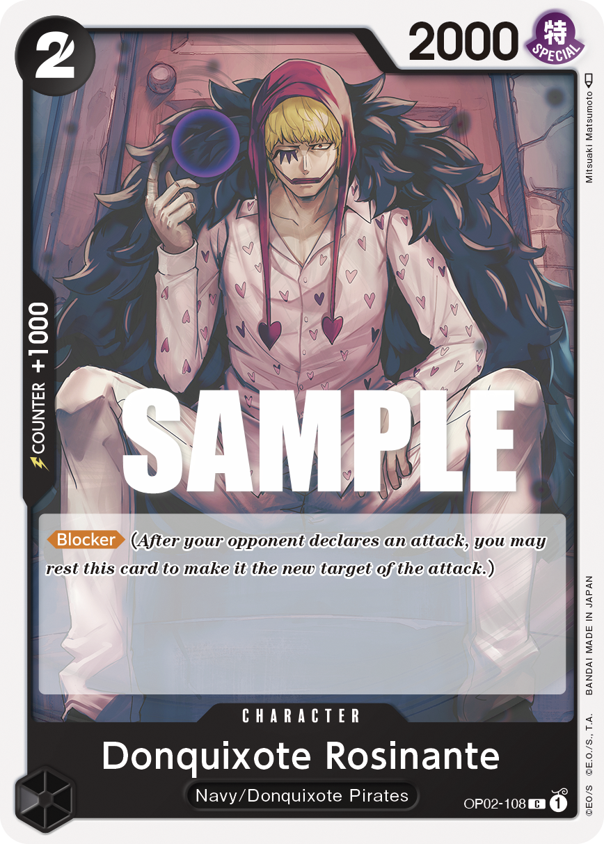 Donquixote Rosinante, OP02-108