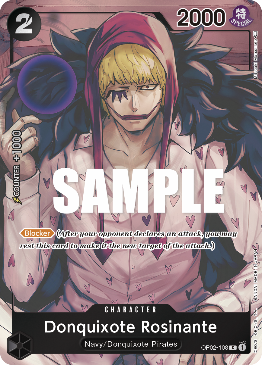 Donquixote Rosinante, OP02-108
