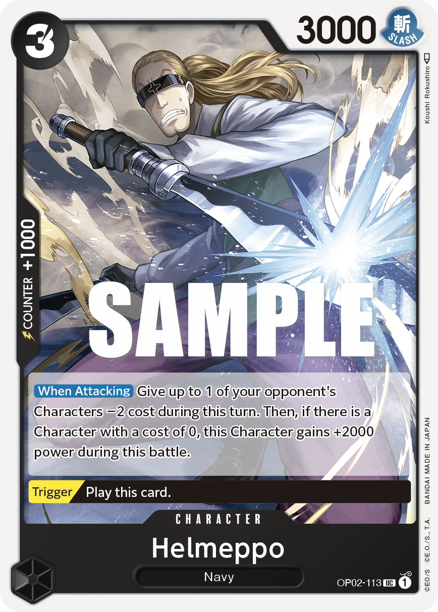 Helmeppo, OP02-113
