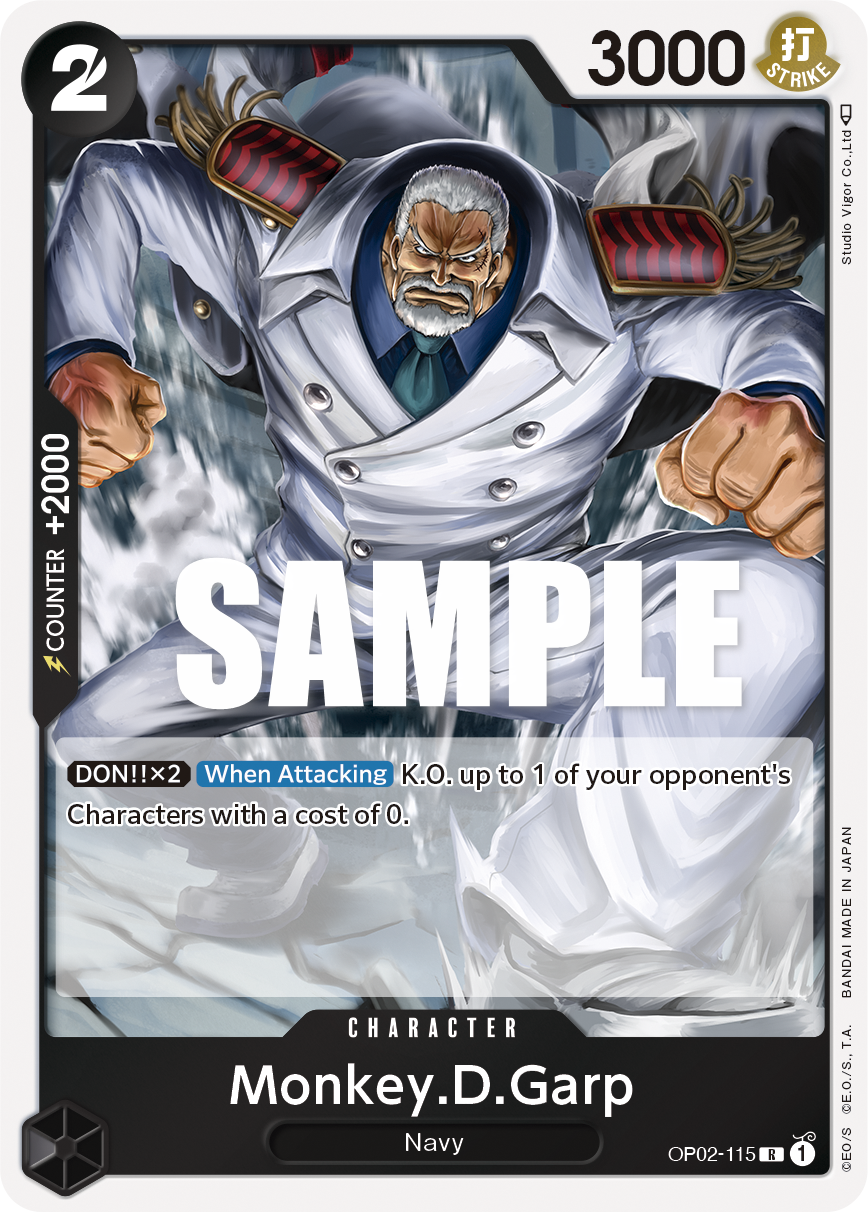 Monkey.D.Garp, OP02-115