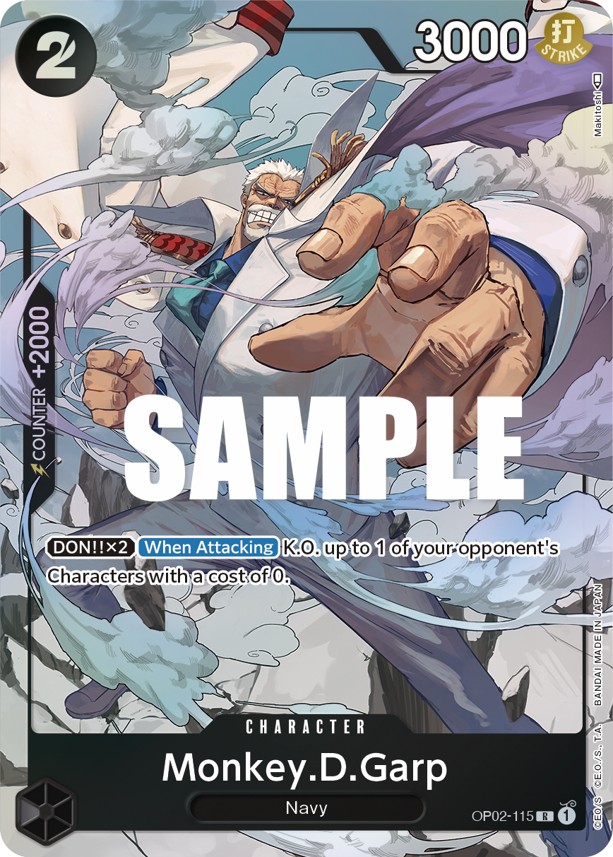 Monkey.D.Garp, OP02-115