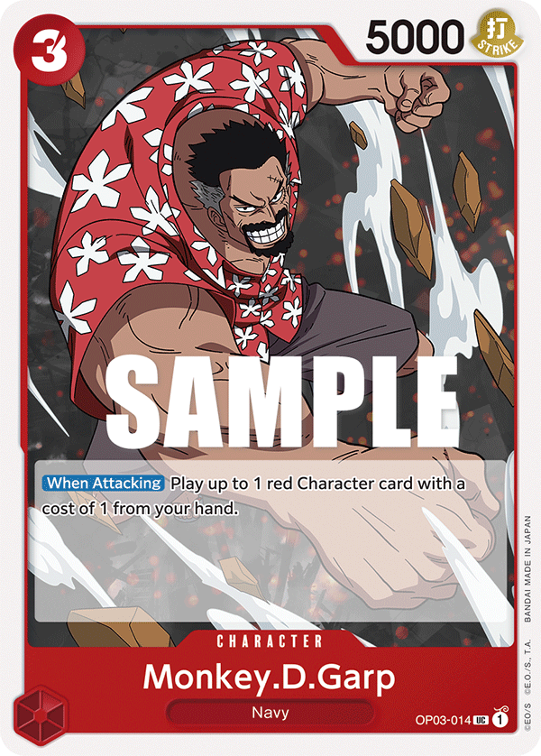 Monkey.D.Garp, OP03-014