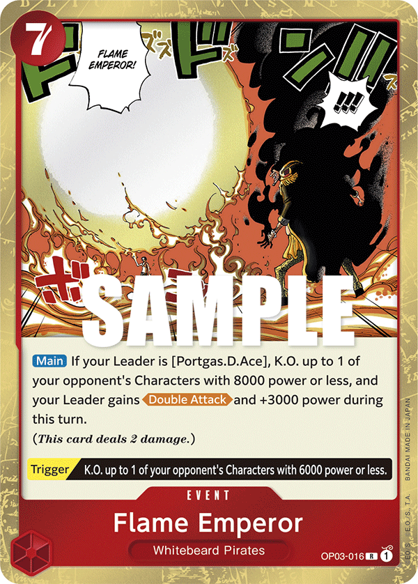 Flame Emperor, OP03-016