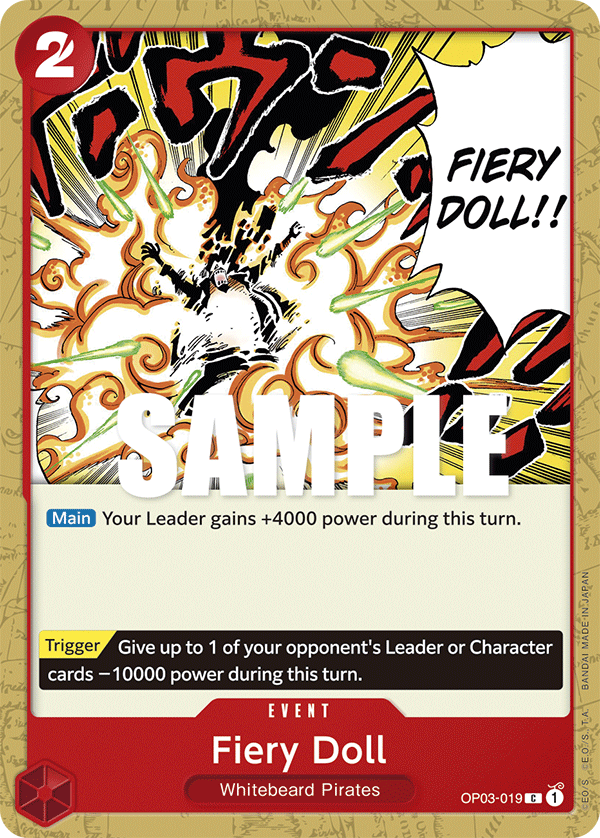 Fiery Doll, OP03-019