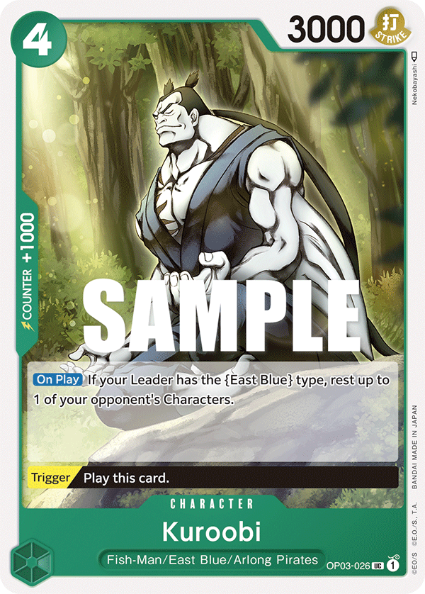 Kuroobi, OP03-026