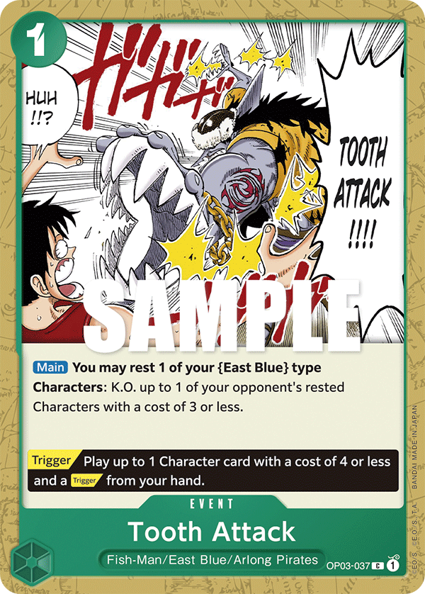 Tooth Attack, OP03-037