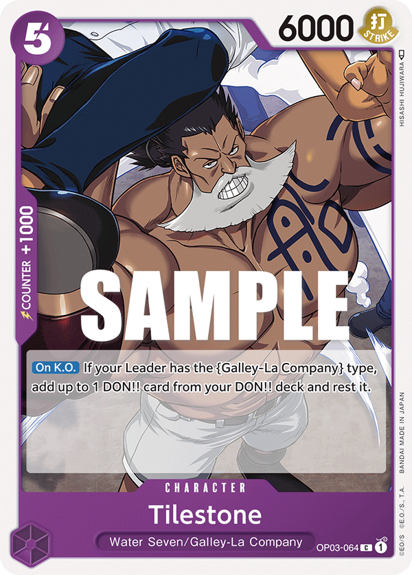 Tilestone, OP03-064