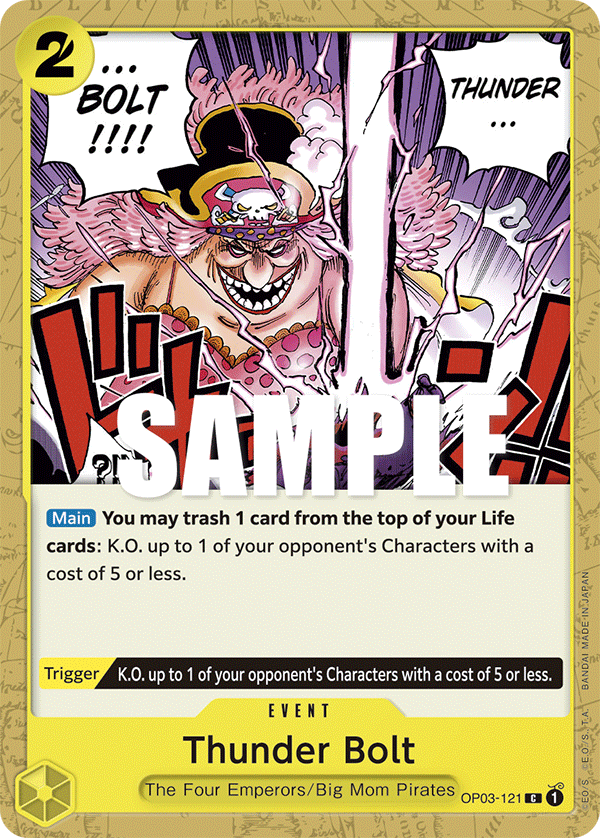 Thunder Bolt, OP03-121