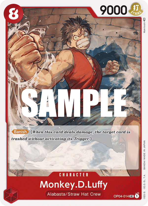 Monkey.D.Luffy, OP04-014