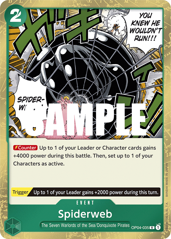 Spiderweb, OP04-035