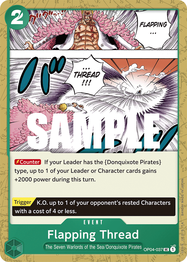 Flapping Thread, OP04-037