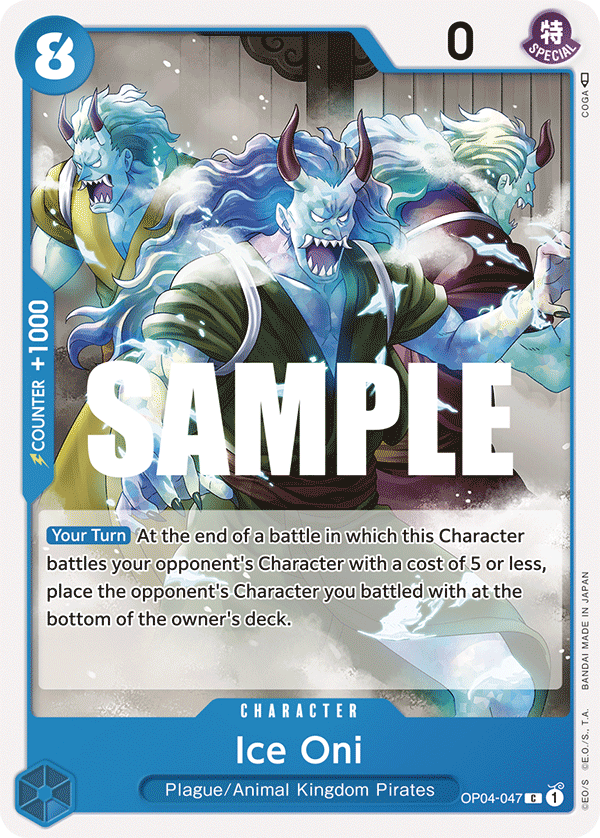 Ice Oni, OP04-047