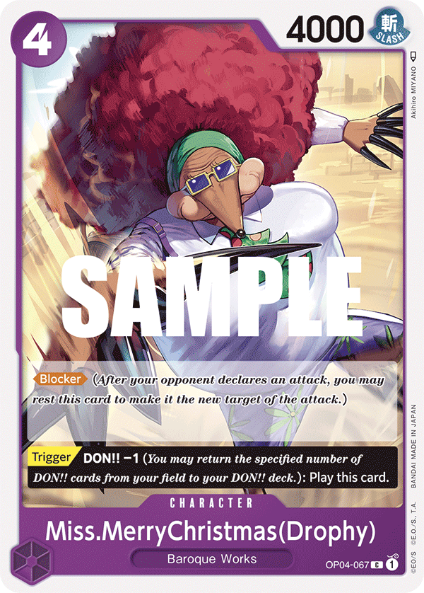 Miss.MerryChristmas(Drophy), OP04-067