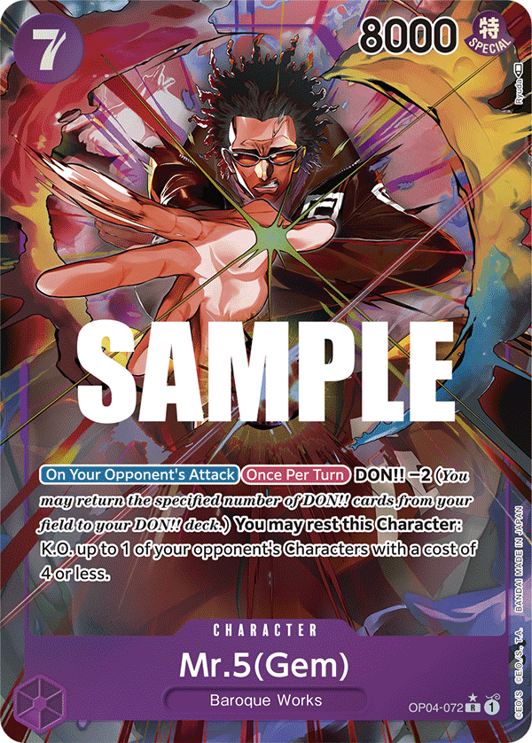 Mr.5(Gem), OP04-072
