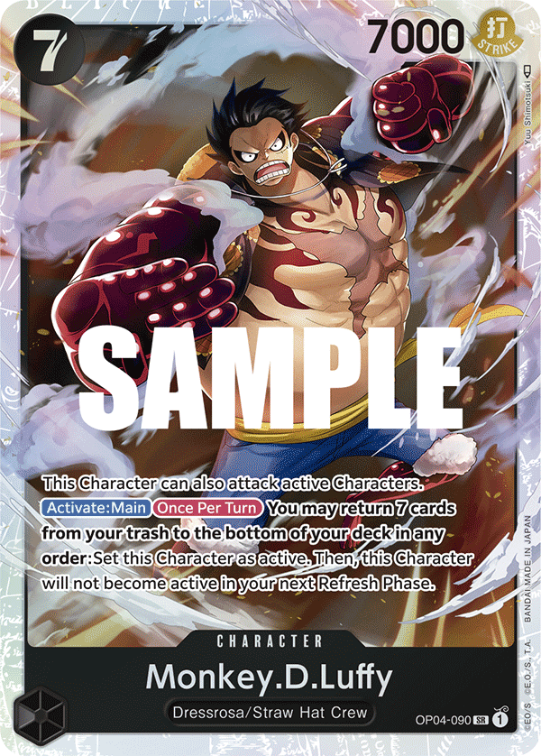 Monkey.D.Luffy, OP04-090