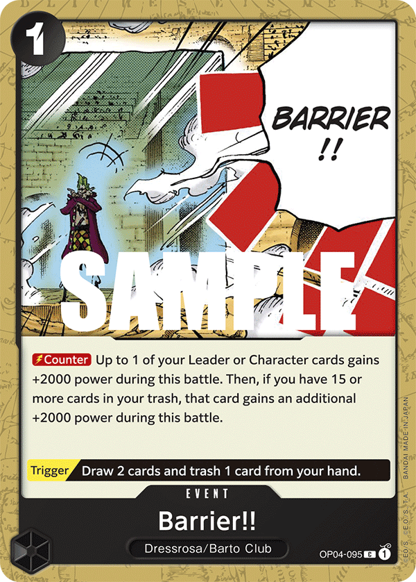 Barrier!!, OP04-095