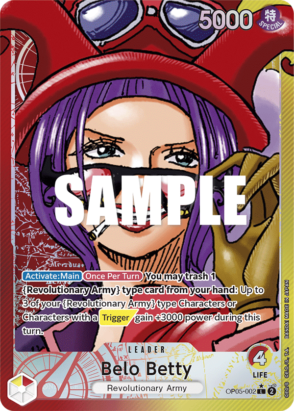 Belo Betty, OP05-002